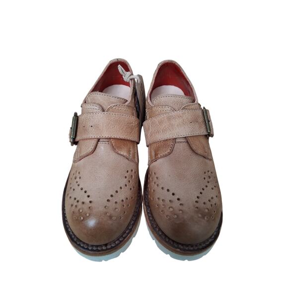 Bed Stu Women's size 6 Chunky Platform Whimsy Casual Leather Dagny Buckle Shoes - Picture 5 of 16